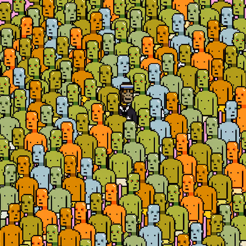A Punk In A Crowd