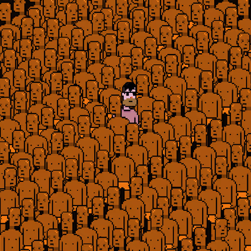 A Punk In A Crowd