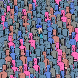 A Punk In A CROWD #502