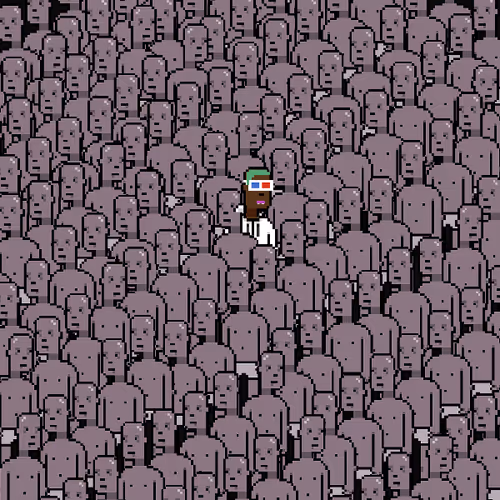 A Punk In A Crowd