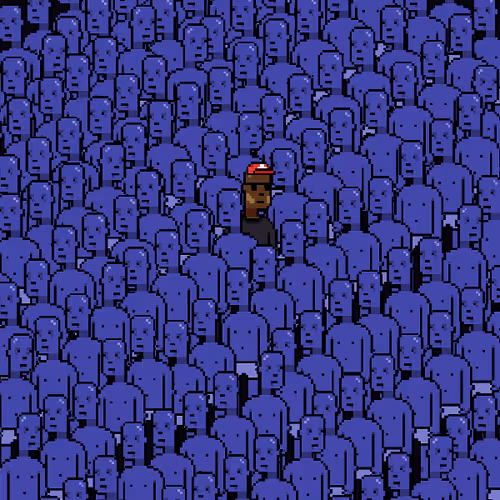 A Punk In A Crowd
