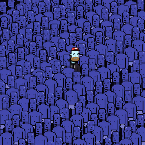A Punk In A Crowd