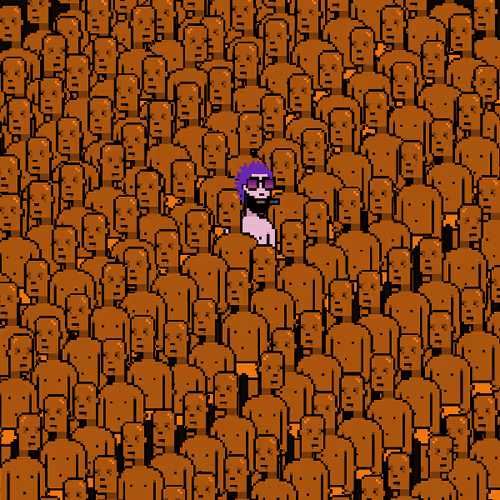 A Punk In A Crowd
