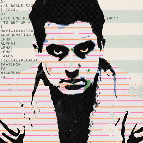 Generative Portrait of Robert Mallary #1384