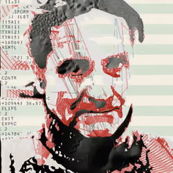 Generative Portrait of Robert Mallary #1891