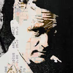 Generative Portrait of Robert Mallary #1984