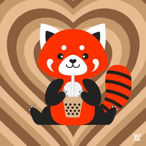 Happy Creative Land Series 001 Boba Panda Bonanza