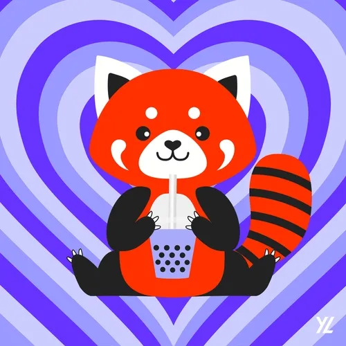 Happy Creative Land Series 001 Boba Panda Bonanza