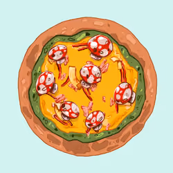 Funky Pizza #202
