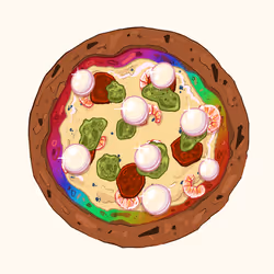 Funky Pizza #200