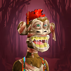 Rare Zombie Yacht Club #4748