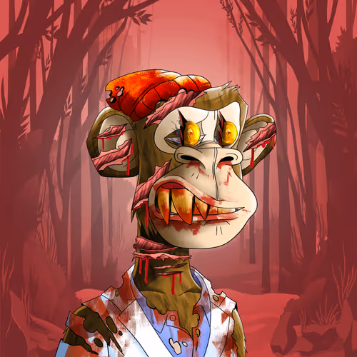 Rare Zombie Yacht Club #1610