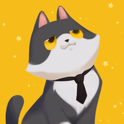 Cats Always Look Up at Skies #1988