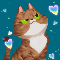 Cats Always Look Up at Skies #1138