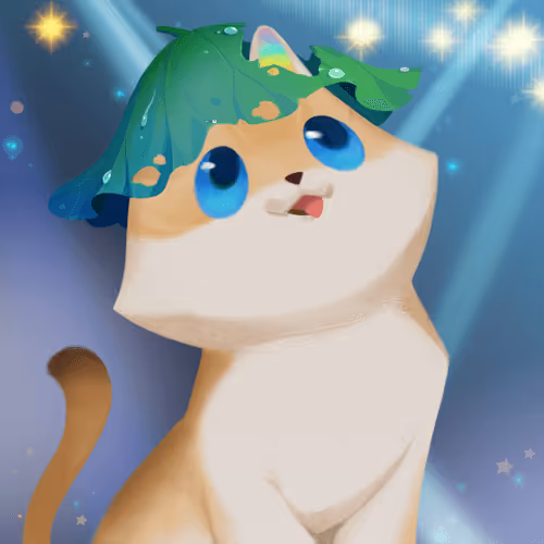 Cats Always Look Up at Skies #523