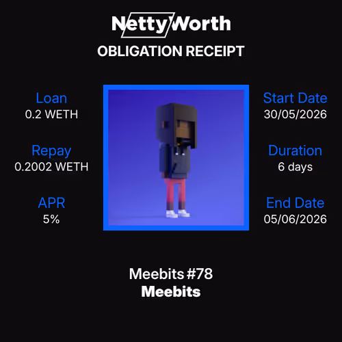 Nettyworth Borrower Receipt 107724791