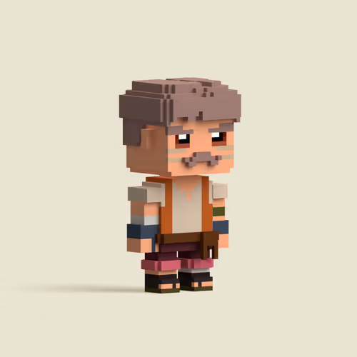 Human - Pit Fighter VOX #8576
