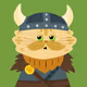 The Viking Cat #001