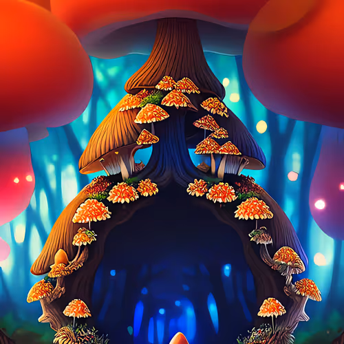 Mandelbrot Mushroom Kingdom