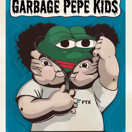 Garbage Pepe Kids #01a - Sam Scam