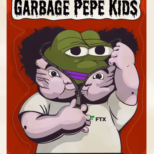 Garbage Pepe Kids #01b - Sam Scam