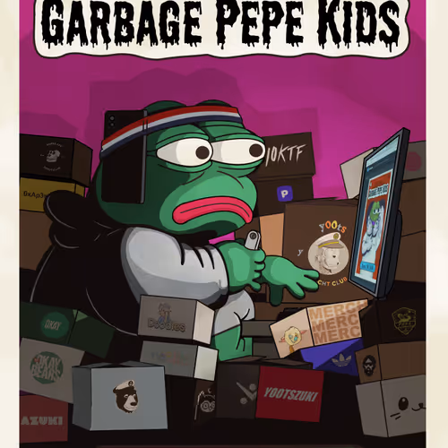 Garbage Pepe Kids #02a - Joe FOMO