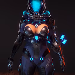 Scifi Female Character 1