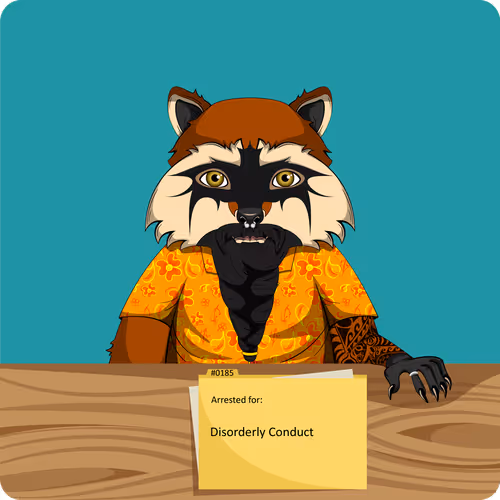 Raccoons In Custody 1