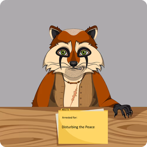 Raccoons In Custody 1
