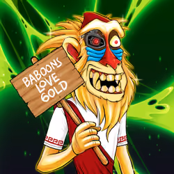 Golden Baboons Mining Club #5006