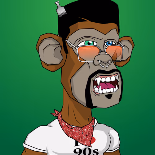 90s Ape Club #1638