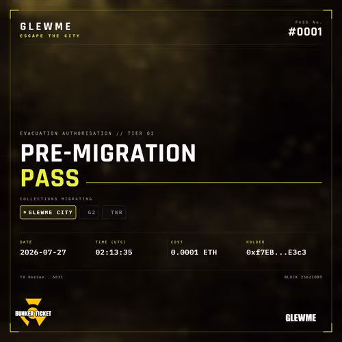 GLEWME PRE-MIGRATION PASS