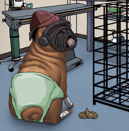 Pampered Pugs #128