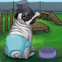 Pampered Pugs #124