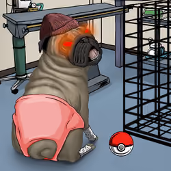 Pampered Pugs #310