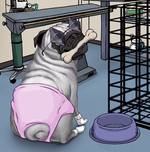 Pampered Pugs #311