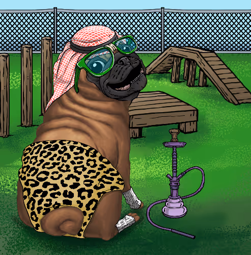 Pampered Pugs #254