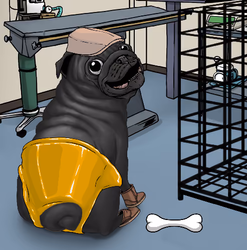 Pampered Pugs #244