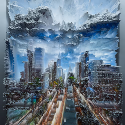 Machine Hallucinations - New York City #751