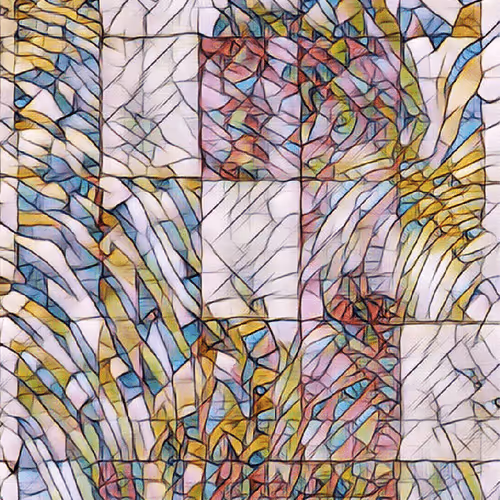 Mosaic Abstraction By Anona #199
