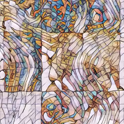 Mosaic Abstraction By Anona #191