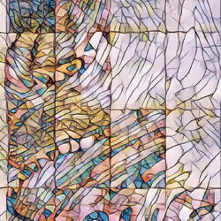Mosaic Abstraction By Anona #190
