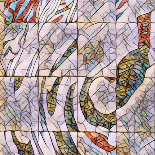 Mosaic Abstraction By Anona #151