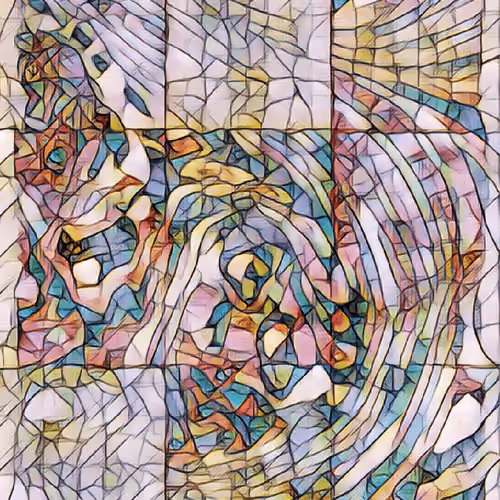 Mosaic Abstraction By Anona #141