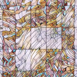 Mosaic Abstraction By Anona #100