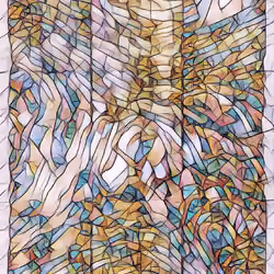 Mosaic Abstraction By Anona #272