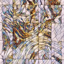 Mosaic Abstraction By Anona #77