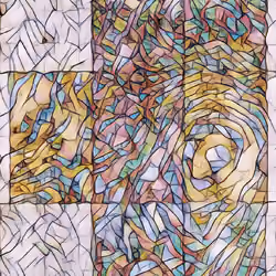 Mosaic Abstraction By Anona #28