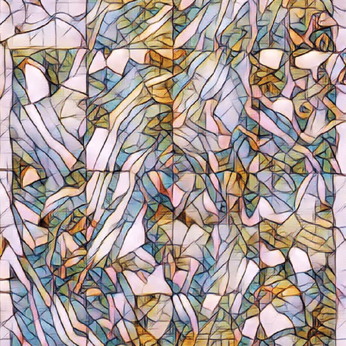 Mosaic Abstraction By Anona #112