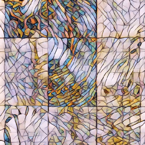 Mosaic Abstraction By Anona #285